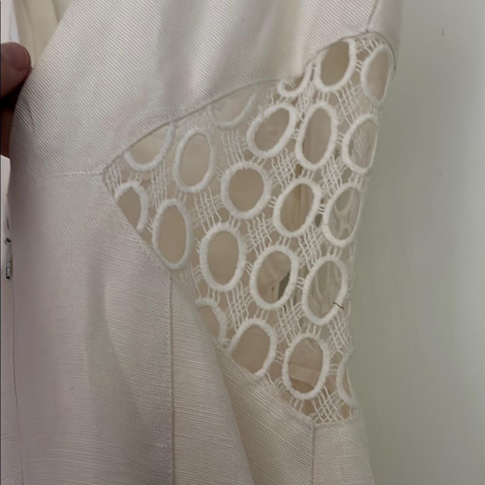 Elegant White Summer Dress